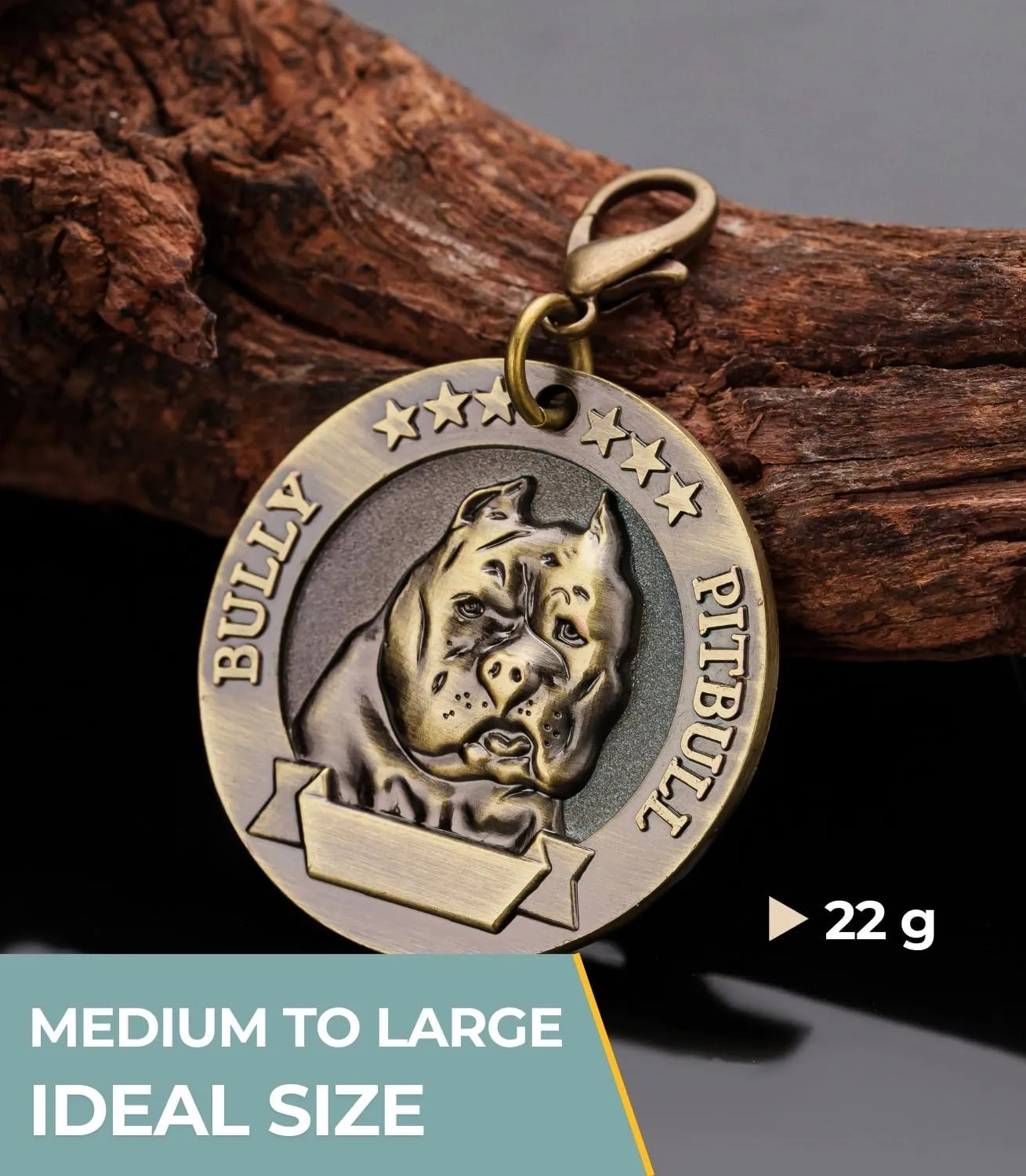 10  3D  ID  placas para Perros ()