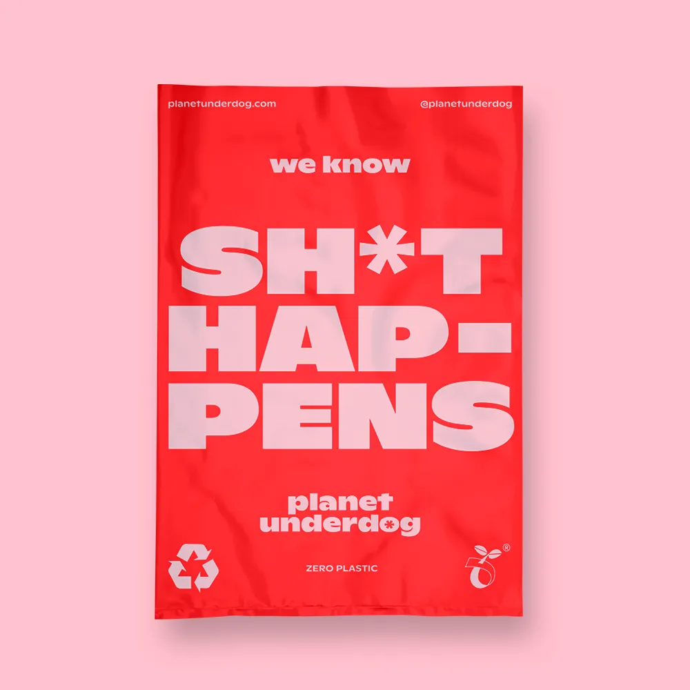 120 Compostable Dog POOP BAGS - Red Box