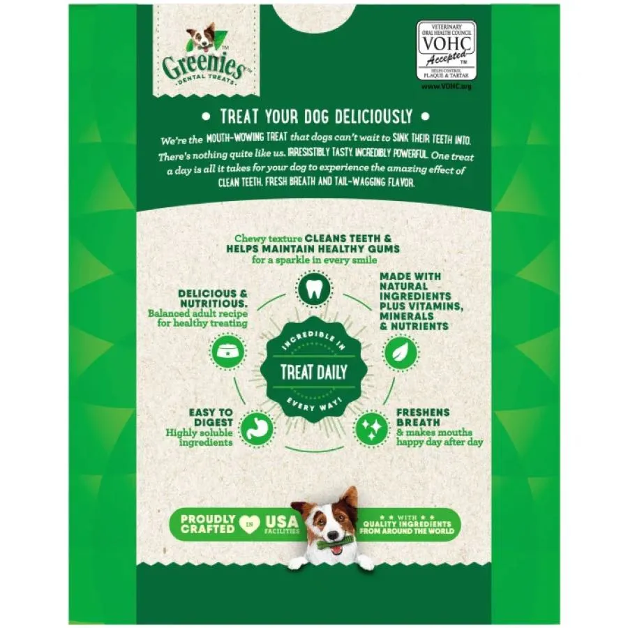 25% OFF: Greenies Original Large Dental Dog Treats 12oz (8 chews)