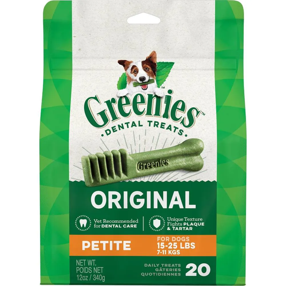 25% OFF: Greenies Original Petite Dental Dog Treats