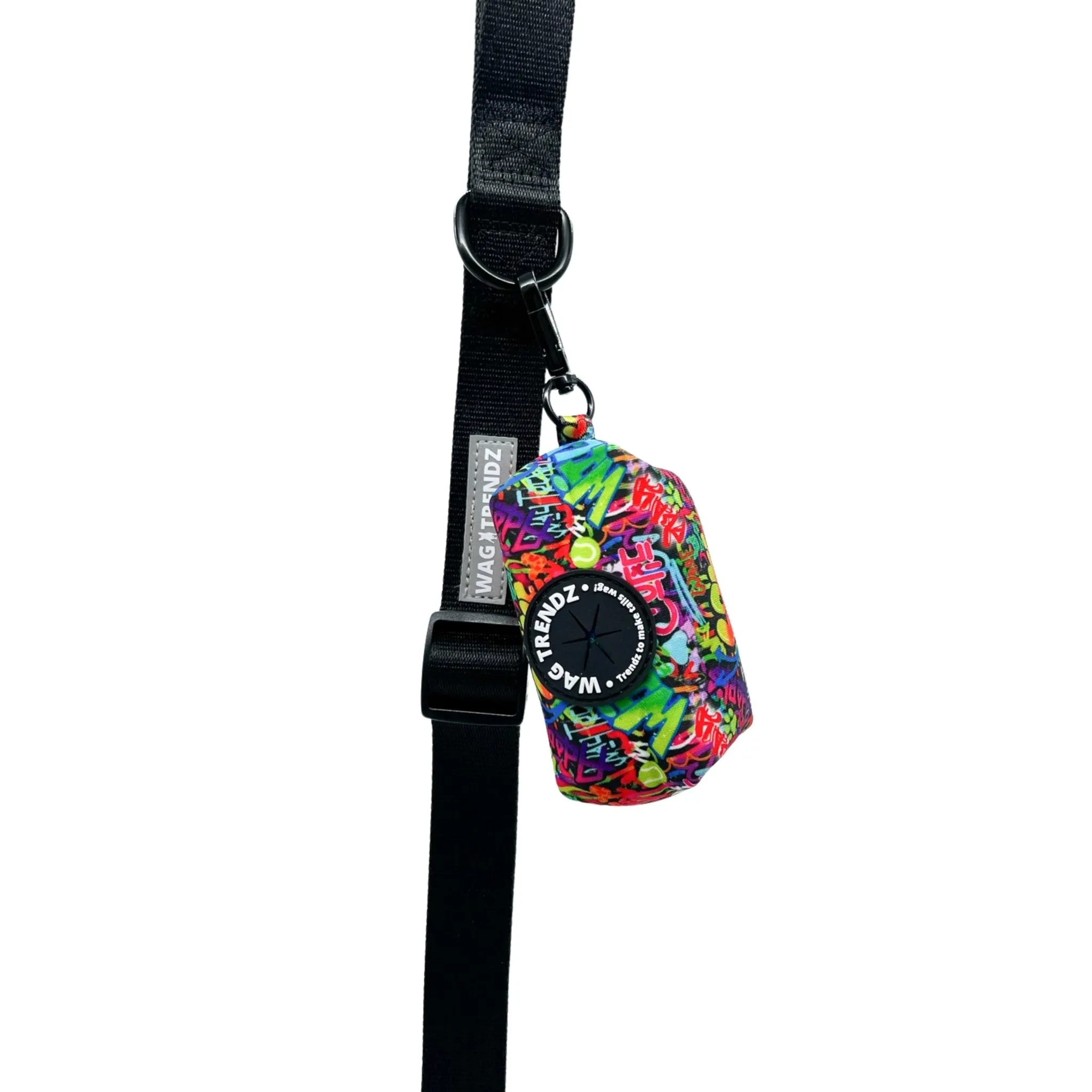 Adjustable Dog Leash | Solid Black
