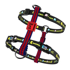 Adjustable Dog Strap Harness - Pac Man