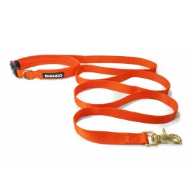 Adjustable Hands-Free Adventure Dog Leash - Sunset Orange