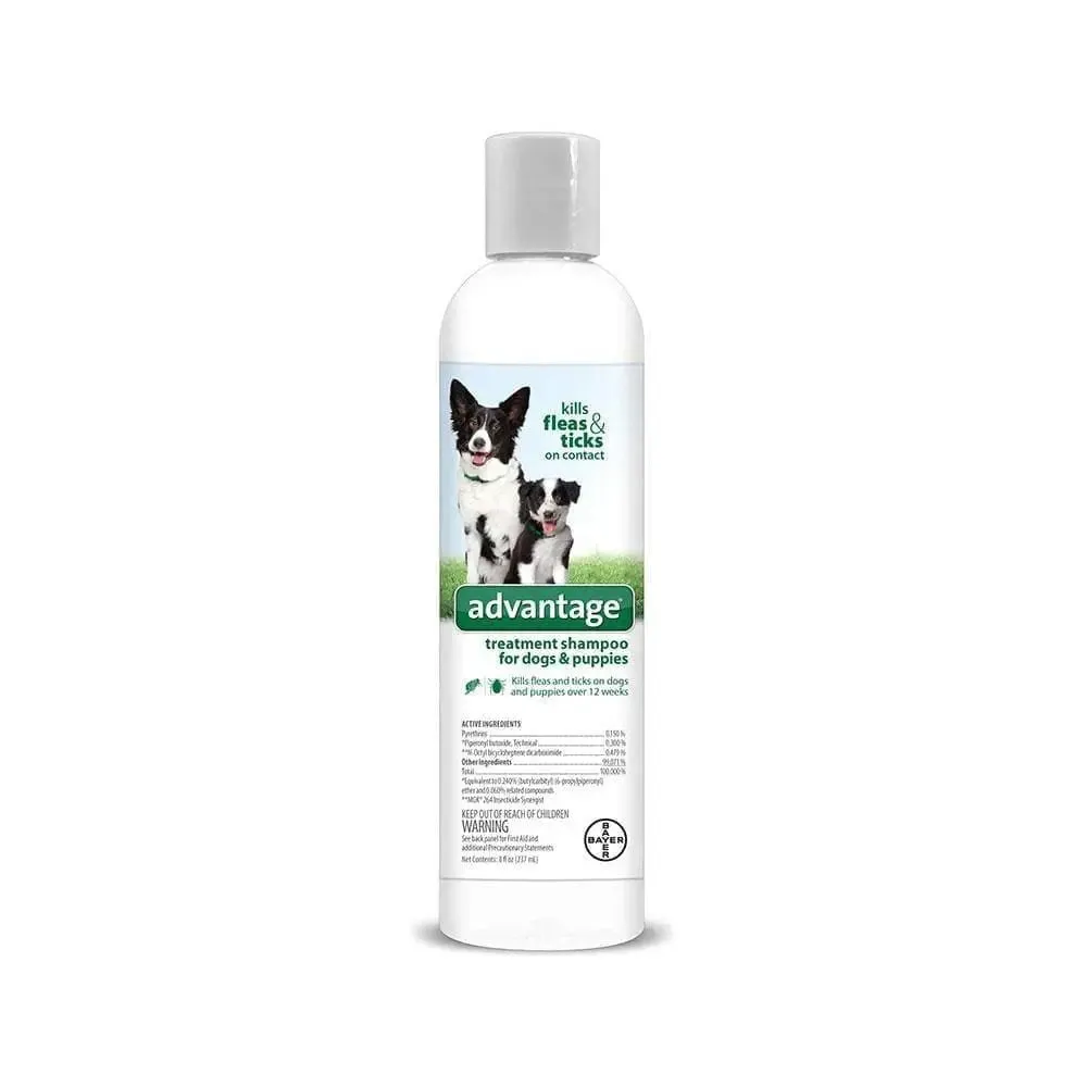 Advantage® Treatment Shampoo for Dog & Puppy 8 Oz