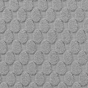 Best Memory Foam Bath Mat Set 24''x17'' Black Door Mat