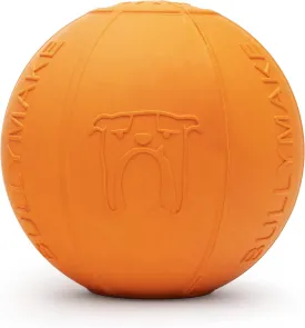 BULLYMAKE  Ballistic Beach Ball Rubber Chew Toy for Dogs  Rubber Toy for Dogs  Made in USA  Treat Stuffing Toy