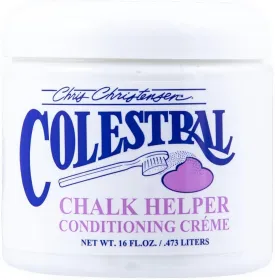 Chris Christensen Colestral Chalk Helper Conditioning Crme, Groom Like a Professional, Restores Moisture, 16 oz Jar