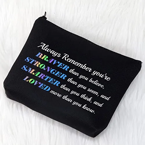 CMNIM Wolf Gifts Makeup Cosmetic Bag Gifts for Wolf Lovers Inspirational Wolf Zipper Pouch Travel Bag Toiletry Cases Organizer (Wolf Gifts Makeup Bag)