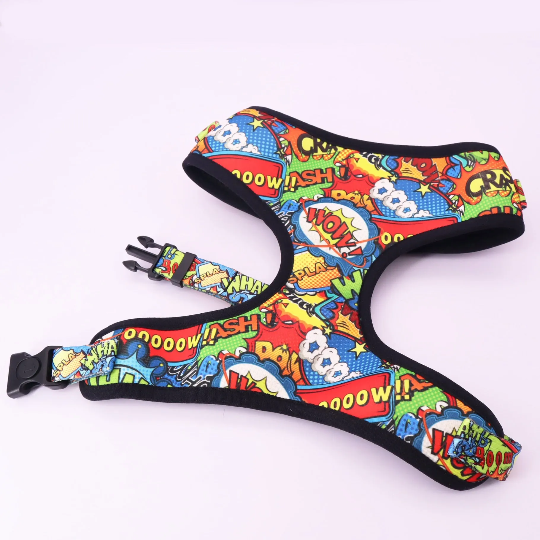 Crash Design Dog Harness Leash and Poop Bag Set