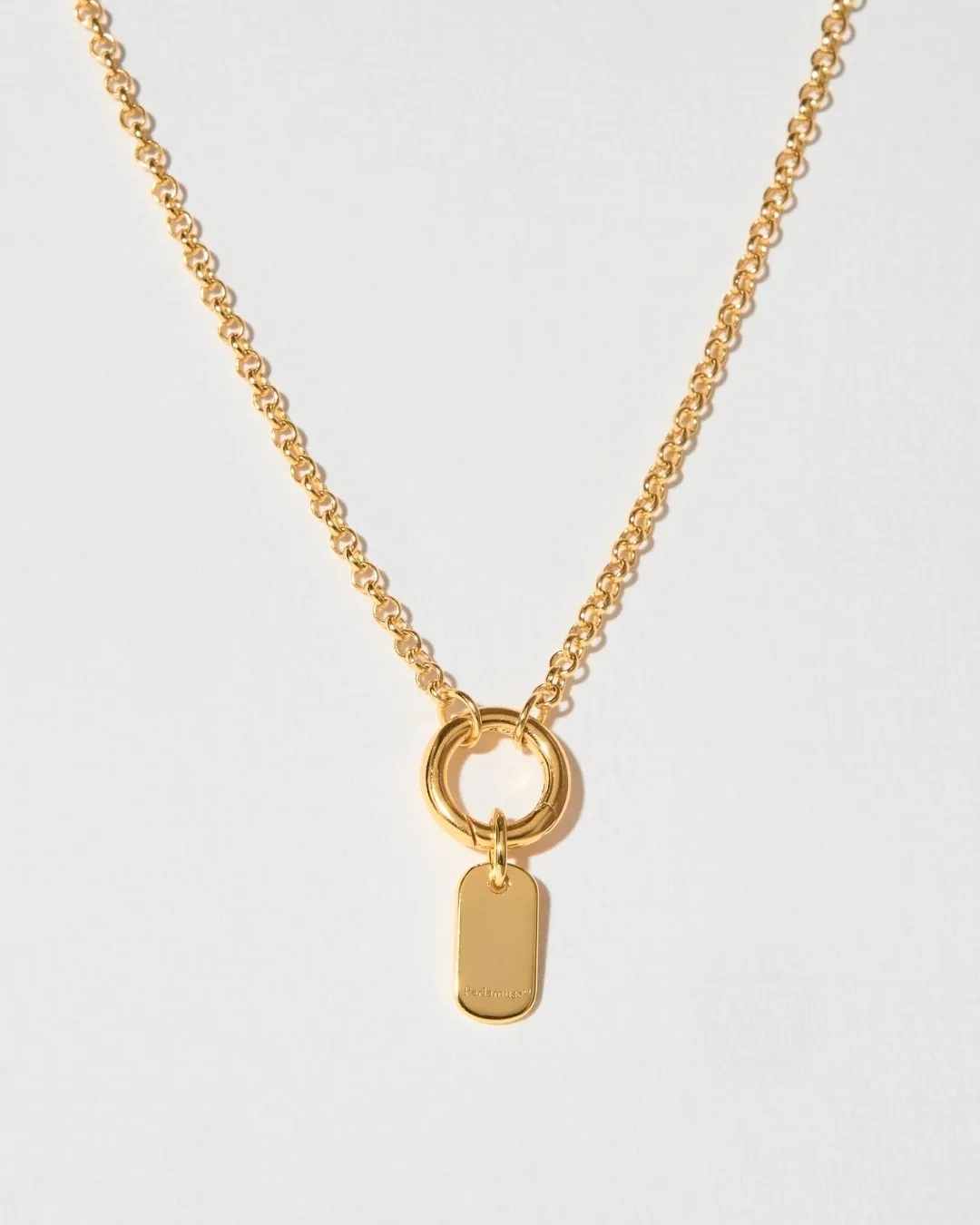 ENGRAVED NAME TAG CHARM