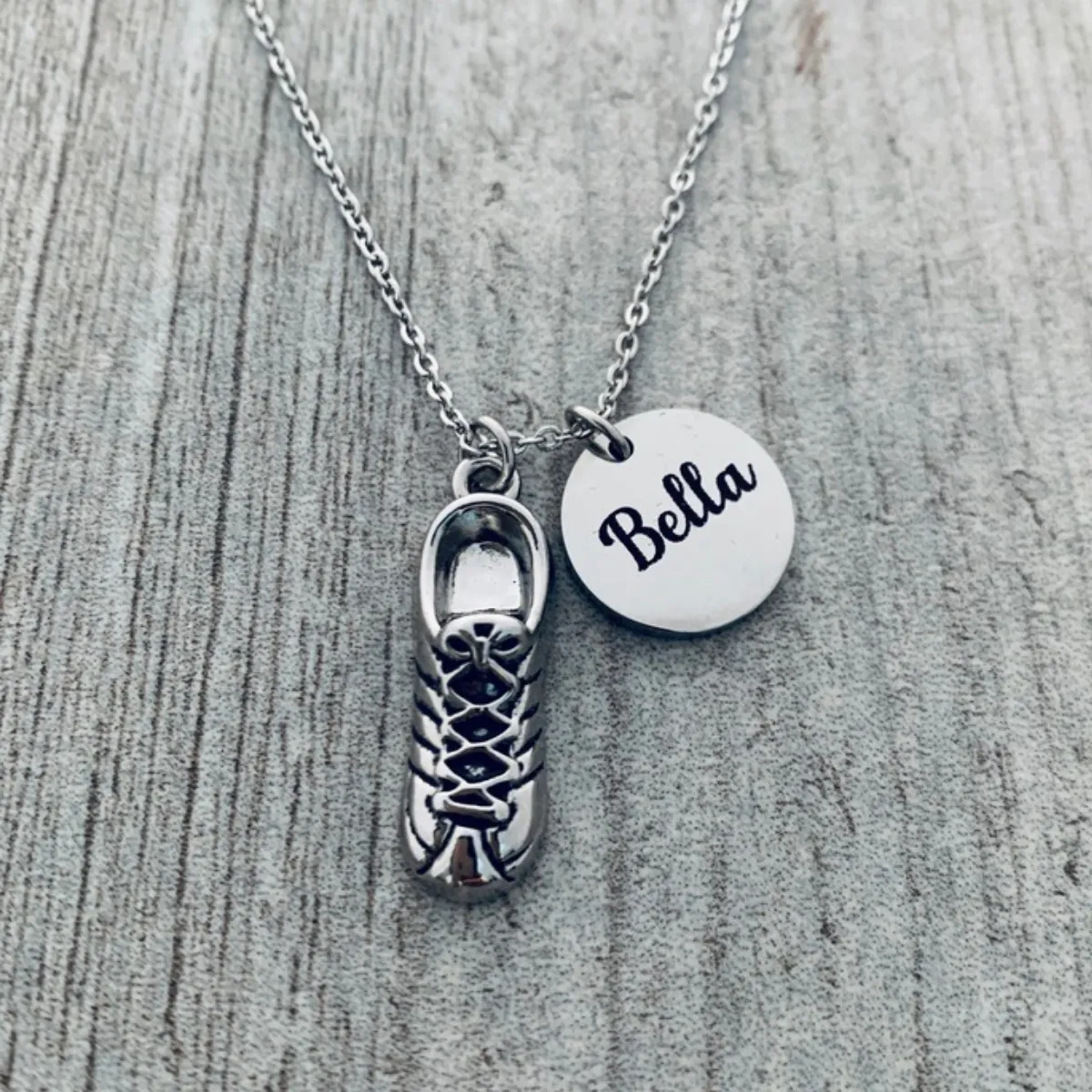 Engraved Runner Necklace