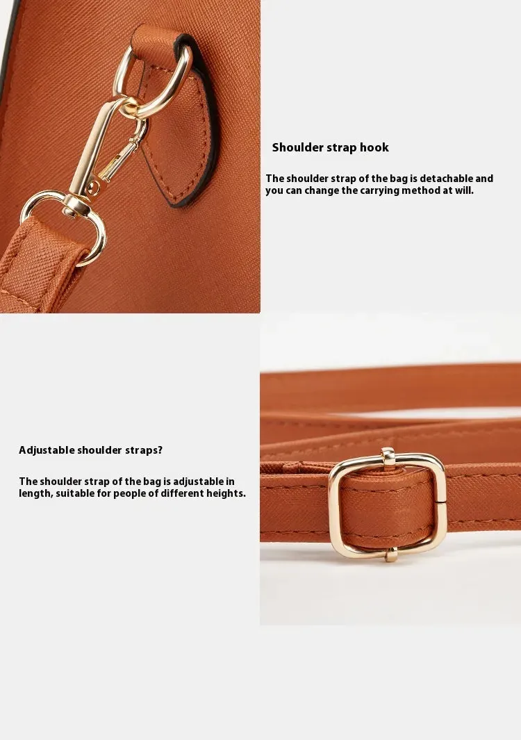 Fashion Commuter Leather Portable Travel Bag