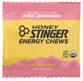 Honey Stinger Pink Lemonade Organic Energy Chews