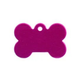 ID Name Tag Bone Pink