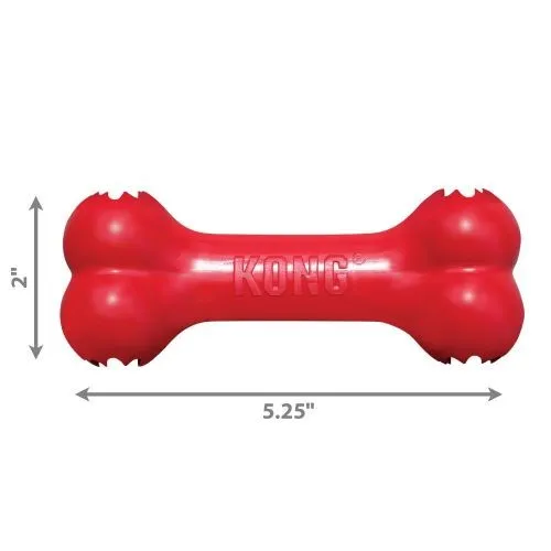 KONG Red Rubber Goodie Bone Medium
