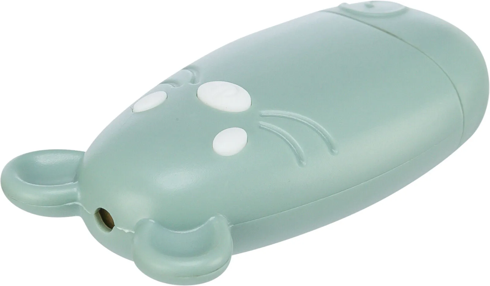 Laser pointer, plastic, USB, 7 cm, sage