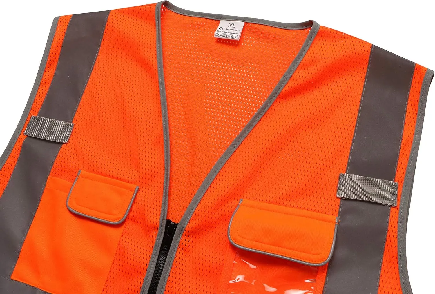 LOHASPRO Safety Vest High Visibility - Mesh Reflective Vest with Pockets for Men & Women - ANSI/ISEA Standards