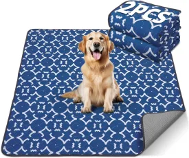LOOBANI Washable Pee Pads for Dogs 36"x 41": 2 Pack Super Absorbent Reusable Puppy Pads Leakproof Whelping Pad Dog Playpen Mat, Waterproof Non-Slip Dog Training Pads for Floor, Crate, Potty