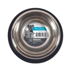 M PETS CROCK STAINLESS STEEL BOWL (S)