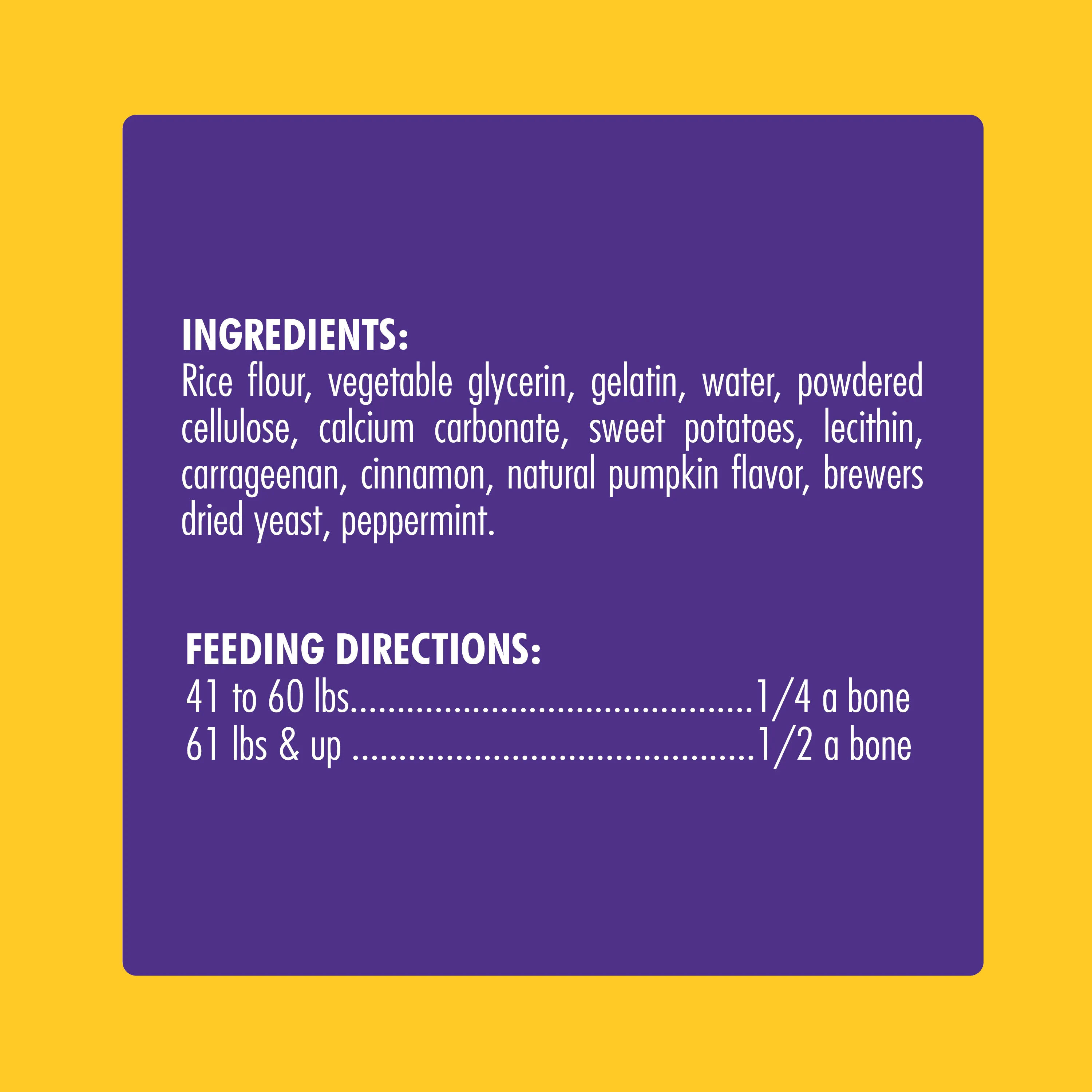 N-Bone® Quado® Interactive Bone Pumpkin Flavor