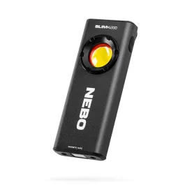 Nebo SLIM  1200 - Powerful Rechargeable Pocket Light with Laser Pointer and Power Bank