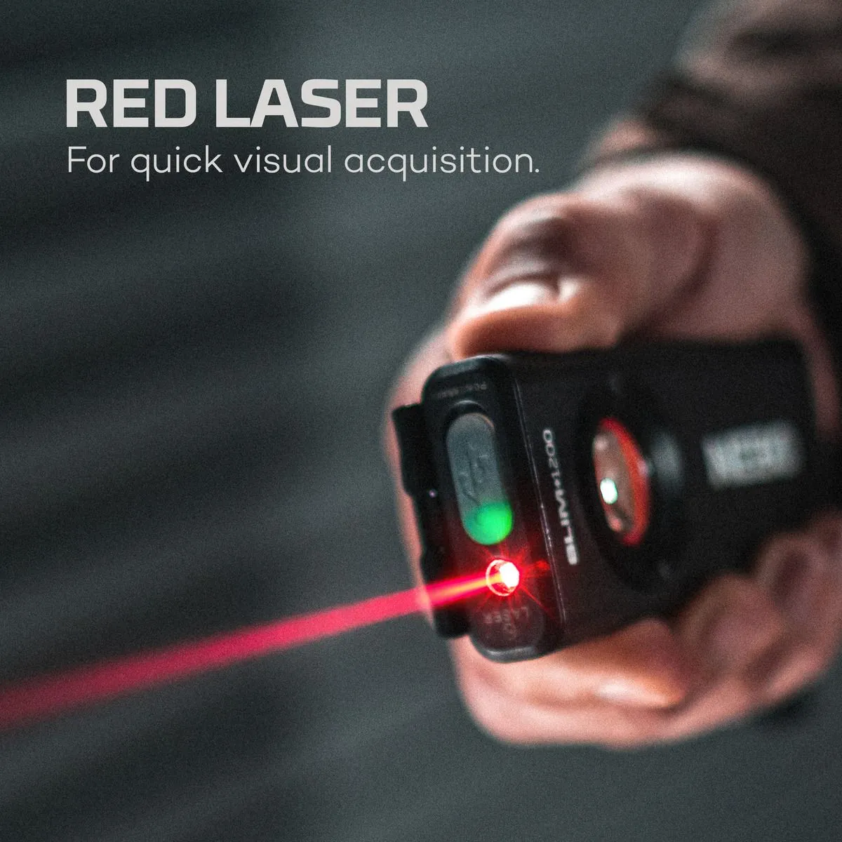 Nebo SLIM  1200 - Powerful Rechargeable Pocket Light with Laser Pointer and Power Bank