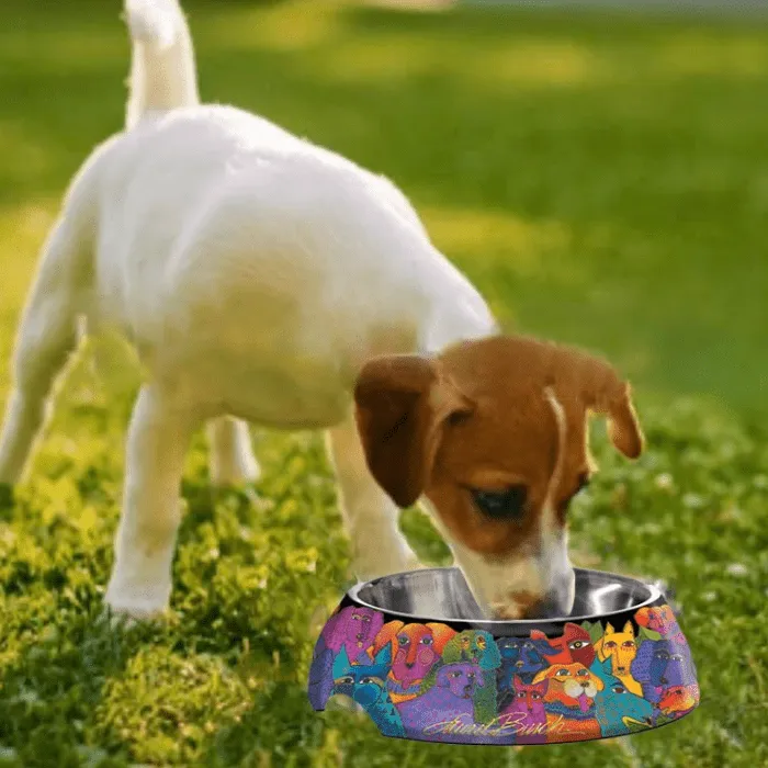 NEW! Dogs, Dogs, Dogs! Pet Bowl
