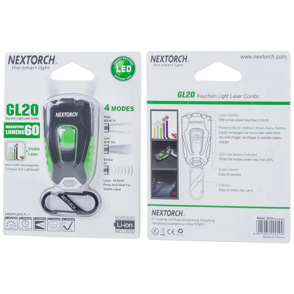 Nextorch GL20 Laser Light Green