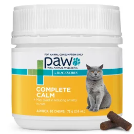 PAW by Blackmores Complete Calm Chews for Cats 75g^^^