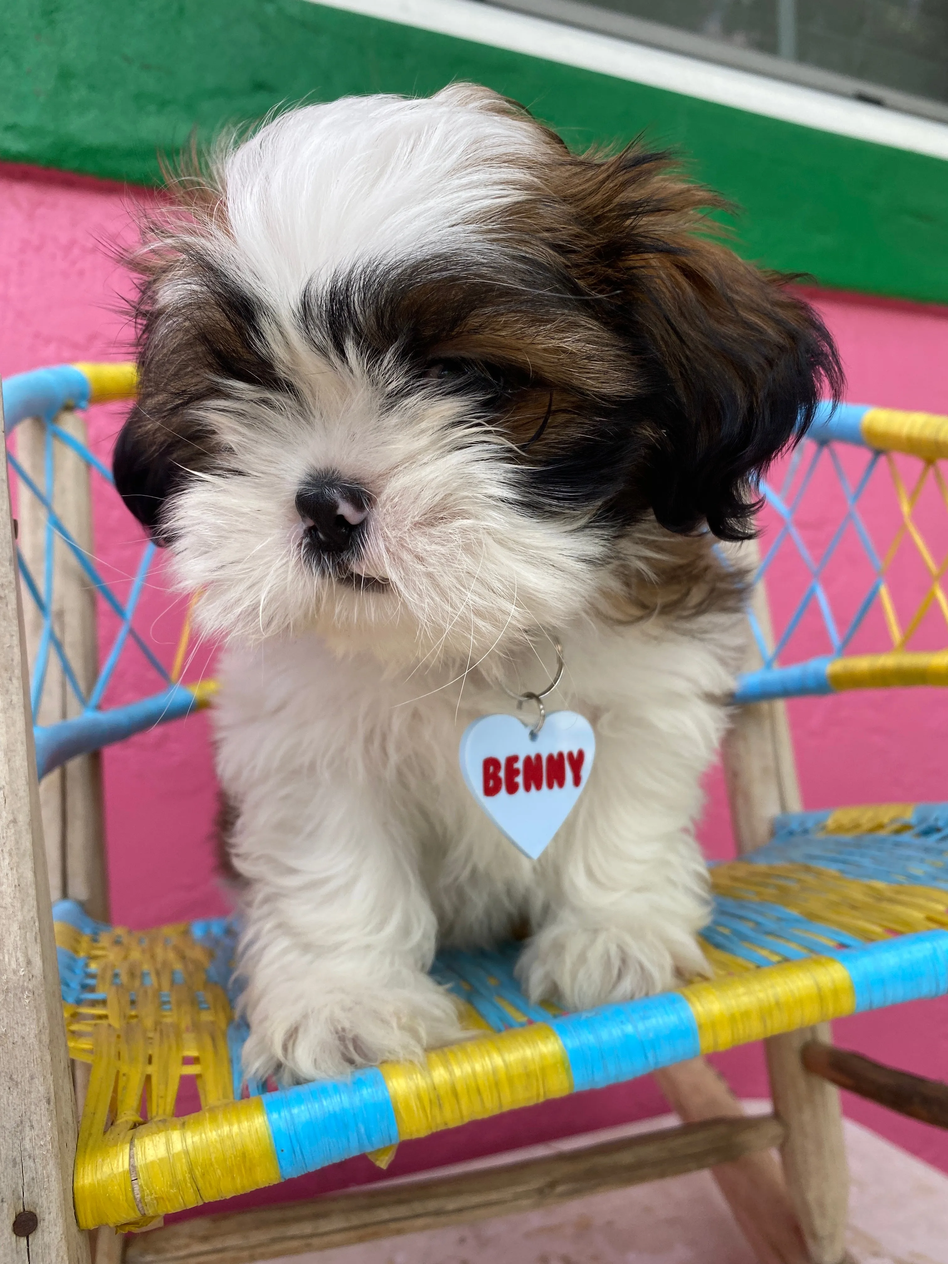 Personalized Heart Name Tag