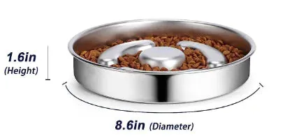 Pet Slow Feeder Bowl