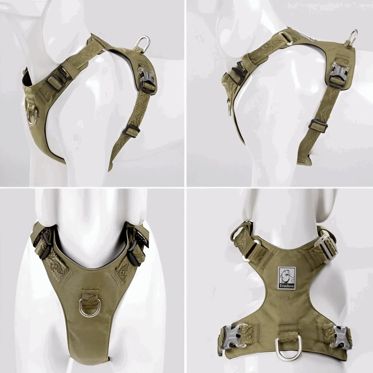 Premium Lightweight Cordura Harness & Leash Set
