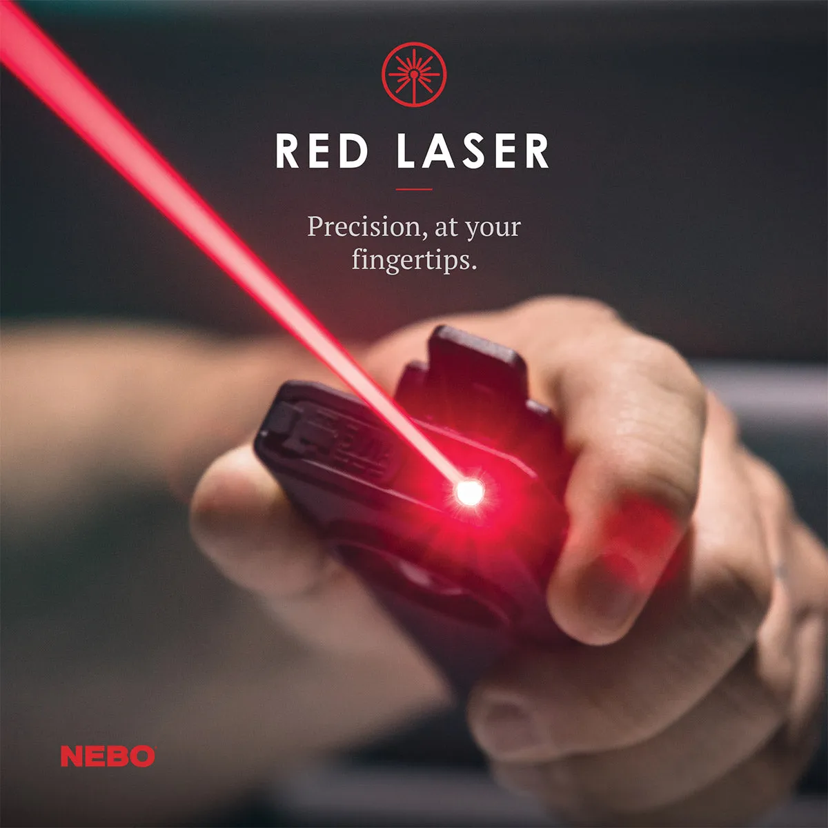 Slim  Rechargeable Flashlight/Worklight/Laser Pointer/Powerbank