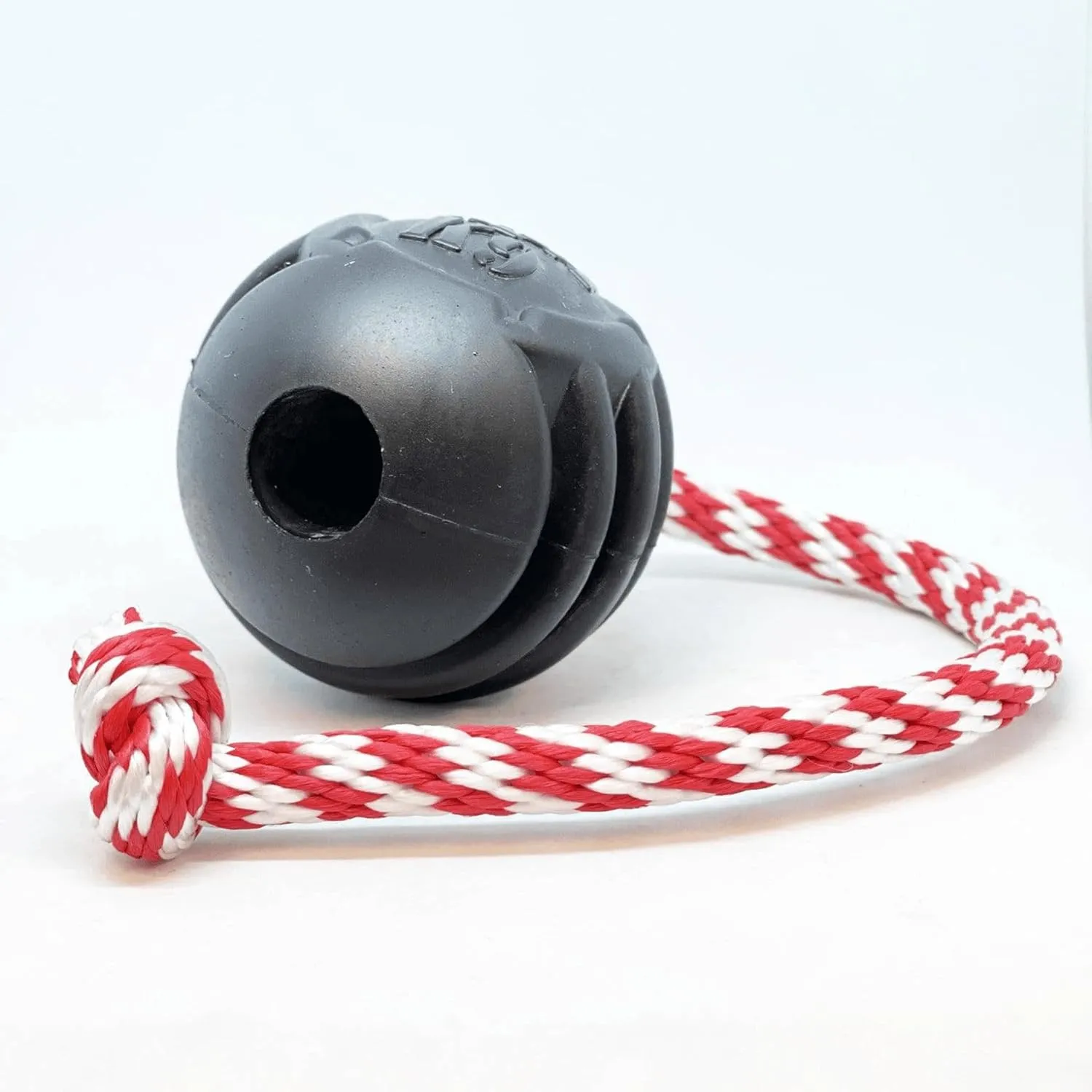 SodaPup USA-K9 Magnum Stars & Stripes  Dog Tug Toy, Chew Toy, & Treat Dispenser Made in USA from Our Most Durable Non-Toxic, Pet-Safe, Food Safe, Natural Rubber Material for Bonding, Exercise, & More