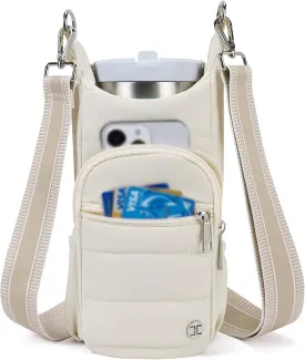 Telena Water Bottle Holder with Strap Crossbody Bags for Women for Walking, Hiking, Cycling