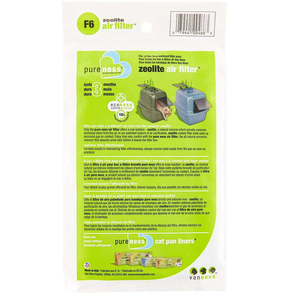 Van Ness Plastics Zeolite Air Filter Replacement Cartridge, 1-count